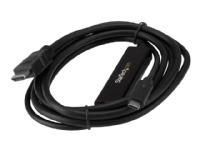 StarTech.com 6ft (2m) USB C to HDMI Adapter Cable, USB Type-C HDMI, 4K 30Hz, Limited stock, see similar item CDP2HD2MBNL - Ekstern videoadapter - USB-C - HDMI - for P/N: TB33A1C