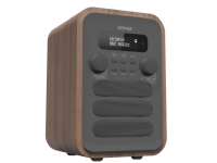 Denver DAB-48GREY, Personlig, Digitalt, DAB+,FM, 2,5 W, 3,5 mm, Grå, Tre