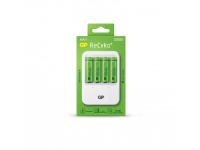 GP Batteries ReCyko PB420, Oppladbart batteri, AA, Nikkelmetallhydrid (NiMH), 1,2 V, 4 stykker, 2000 mAh