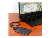 StarTech.com USB 3.1 to 2.5 SATA Hard Drive Adapter - USB 3.1 Gen 2 10Gbps with UASP External HDD/SSD Storage Converter (USB312SAT3CB) - Diskkontroller - 2.5, 3.5 - SATA 6Gb/s - USB 3.1 (Gen 2) - svart
