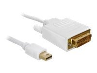 Delock - DisplayPort-kabel - Mini DisplayPort (hann) til DVI-D (hann) - 2 m - for Apple MacBook MacBook Air MacBook Pro