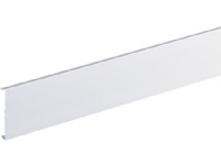 HAGER Installationskanal låg BRAP 80mm aluminium, natureloxeret - (2 meter)
