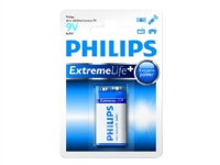 Philips ExtremeLife+ 6LR61E1B - Batteri 9V - Alkalisk