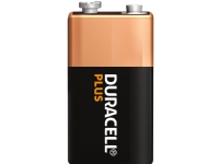 Duracell Plus Power 9V, Engangsbatteri, 9V, Alkalinsk, 9 V, 1 stykker, Flerfarget