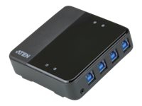 ATEN US434 - USB-periferdelesvitsj - 4 x SuperSpeed USB 3.0 - stasjonær