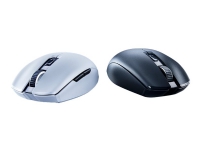 Razer Orochi V2 - Mus - høyrehendt - optisk - 6 knapper - trådløs - Bluetooth, 2.4 GHz - hvit