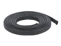 Delock Braided Sleeving - Tvunnet utvidbart isolerør - 5 m - svart