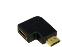 LogiLink AH0008, HDMI, HDMI, Svart