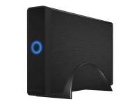 RaidSonic ICY BOX IB-377U3 - Drevkabinett med EasySwap Mechanism, på/av-strømbryter - 3.5 - SATA 6Gb/s - USB 3.0 - svart