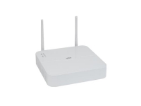 UNIVIEW 4 Kanal NVR, 2 MP, Wi-Fi, Onvif audio I/O: 0/1, HDMI og VGA monitor udgang, Leveres med 1TB harddisk