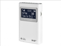Sangean-DPR-39 - Bærbar DAB-radio - hvit