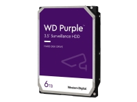 WD Purple WD84PURZ - Harddisk - 8 TB - intern - 3.5 - SATA 6Gb/s - 5640 rpm - buffer: 128 MB