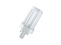 Osram DULUX T PLUS 18 W/827Dulux, 18 W, GX24d-2, 10000 timer, 1200 lm, Varm hvit