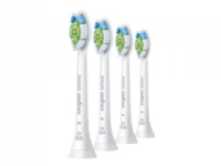 Philips Sonicare W HX6064 Optimal White - Utskiftningsbørstehode - for tannbørste - hvit (en pakke 4) - for Sonicare 2 Series Sonicare DiamondClean Smart HX9902 Sonicare ProtectiveClean 4100 6100