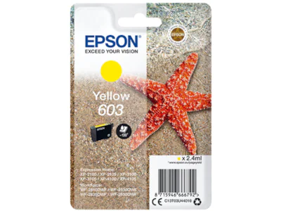 Epson Blekk 603 Gul