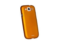 Krusell ColorCover - Beskyttende deksel for mobiltelefon - oransjemetallfarge - for Samsung Galaxy S III