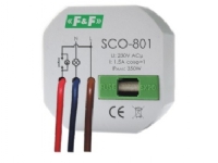 F&F Lighting dimmer SCO-801 without memory 230V AC 350W gray SCO-801