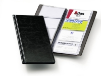 Durable Visfix 96, 96 lommer, Svart, PVC, 96 kort, 253 mm, 115 mm
