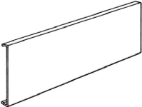 HAGER Installationskanal FB 60230/2 PH låg Højde 60 mm, bredde 230 mm, Længde 2000 mm Perlehvid ral 9016 plast - (2 meter)