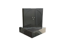 MediaRange CD Jewelcase Single tray - CD-cover - kapasitet: 1 CD/DVD - svart (en pakke 100)