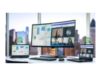 Lenovo ThinkVision P40w-20 - LED-skjerm - kurvet - 40 (39.7 synlig) - 5120 x 2160 WUHD @ 75 Hz - IPS - 300 cd/m² - 1000:1 - 4 ms - 2xThunderbolt 4, DisplayPort, HDMI - ravnsort