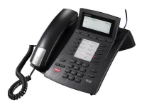 AGFEO ST 42, Analog telefon, 1000 oppføringer, Ringe-ID, Svart