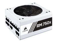 CORSAIR RMx Series RM750x - Strømforsyning (intern) - ATX12V 2.4/ EPS12V 2.92 - 80 PLUS Gold - AC 100-240 V - 750 watt - Europa - hvit