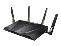 ASUS RT-AX88U - Trådløs ruter - 8-portssvitsj - GigE - 802.11a/b/g/n/ac/ax - Dobbeltbånd