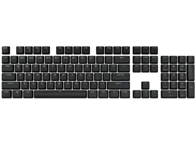 Corsair PBT DOUBLE-SHOT PRO Keycaps Onyx Black