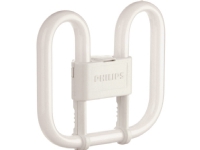 Philips PL-Q 2 Pin - Ikke-integrert kompakt fluorescerende lyspære - form: 2D - GR8 - 28.4 W - klasse G - varmt hvitt lys - 3000 K