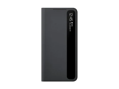 Galaxy S21 Smart Clear View Deksel (sort)