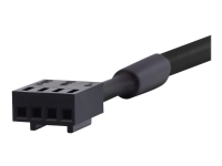 Noctua NA-SEC1 chromax.black - Forlengelseskabel for viftestrømforsyning - 4-pins PWM (hunn) til 4-pins PWM (hann) - 30 cm - svart