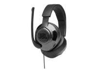 JBL Quantum 200 - Hodesett - full størrelse - kablet - 3,5 mm jakk - svart