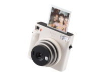 Fujifilm Instax SQUARE SQ1 - Øyeblikkskamera - linse: 65.75 mm - instax SQUARE kritthvit