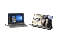 ASUS ZenScreen GO MB16AP - LCD-skjerm - 15.6 - portabel - 1920 x 1080 Full HD (1080p) - IPS - 220 cd/m² - 800:1 - USB-C - mørk grå