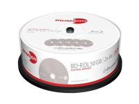 Primeon 2761318 Blu-ray BD-R DL disc 50 GB 25 stk Spindel Antiridse-belægning