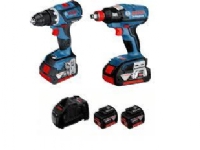 Bosch AKKUSÆT GSB18V-60/GDX18V-EC 2X4AH L-BOXX