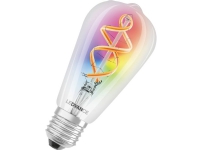 LEDVANCE LED-pærer Energiklasse: G (A - G) 4058075609914 E27 4.5 W Varmhvid