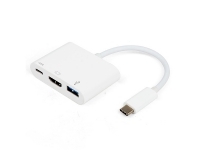 Vivanco 34293, USB 3.2 Gen 1 (3.1 Gen 1) Type-C, USB 3.2 Gen 1 (3.1 Gen 1) Type-C, 5000 Mbit/s, Hvit, Windows 10,Windows 7,Windows 8.1, Mac OS X 10.6 Snow Leopard