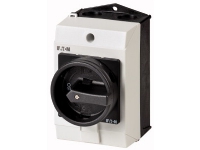 Eaton T0-2-8900/I1/SVB-SW, Toggle switch, 3P, Svart, Hvit, IP65, 80 mm, 110 mm