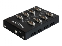 Delock USB 2.0 to 8 x Serial Adapter - Seriell adapter - USB 2.0 - RS-232 x 8