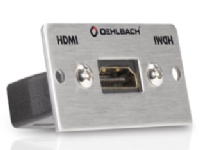 Oehlbach PRO IN MMT-G HS HDMI Multimedia-anvendelse Med genderchanger