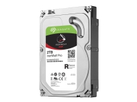 Seagate IronWolf Pro ST2000NE0025 - Harddisk - 2 TB - intern - 3.5 - SATA 6Gb/s - 7200 rpm - buffer: 128 MB - med Seagate Rescue Data Recovery