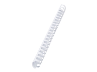 GBC CombBind - 38 mm - 21 ringer - A4 (210 x 297 mm) - 330 ark - hvit - 50 stk plastbindekam - for P/N: 2101435, IB271106, IB271717