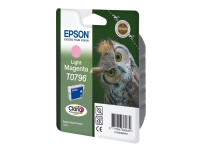 Epson T0796 - 11 ml - lys magenta - original - blister - blekkpatron - for Stylus Photo 1500, P50, PX650, PX660, PX710, PX720, PX730, PX800, PX810, PX820, PX830
