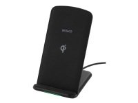 DELTACO QI-1033 - Trådløst ladestativ - 10 watt - 1.2 A - svart