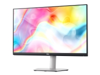 Dell S2722QC - LED-skjerm - 27 - 3840 x 2160 4K @ 60 Hz - IPS - 350 cd/m² - 1000:1 - 4 ms - 2xHDMI, USB-C - høyttalere - platinasølv - med 3 års Advanced Exchange Basic Warranty