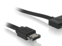 Delock Power Over eSATA cable - Power Over eSATA-kabel - Serial ATA 150/300 - SATA-kombo (hunn) til 11 pin USB/eSATA (5 V) (hann) - 1 m - for P/N: 47178, 47198