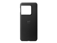 OnePlus - Baksidedeksel for mobiltelefon - polykarbonat, termoplast-polyuretan (TPU) - sandsteinssvart - for OnePlus 10 Pro 5G