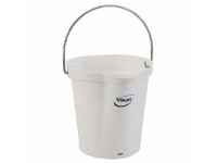 Spand Vikan Hygiejne 6 ltr Hvid Rengøring/fødevarekontakt,1 stk